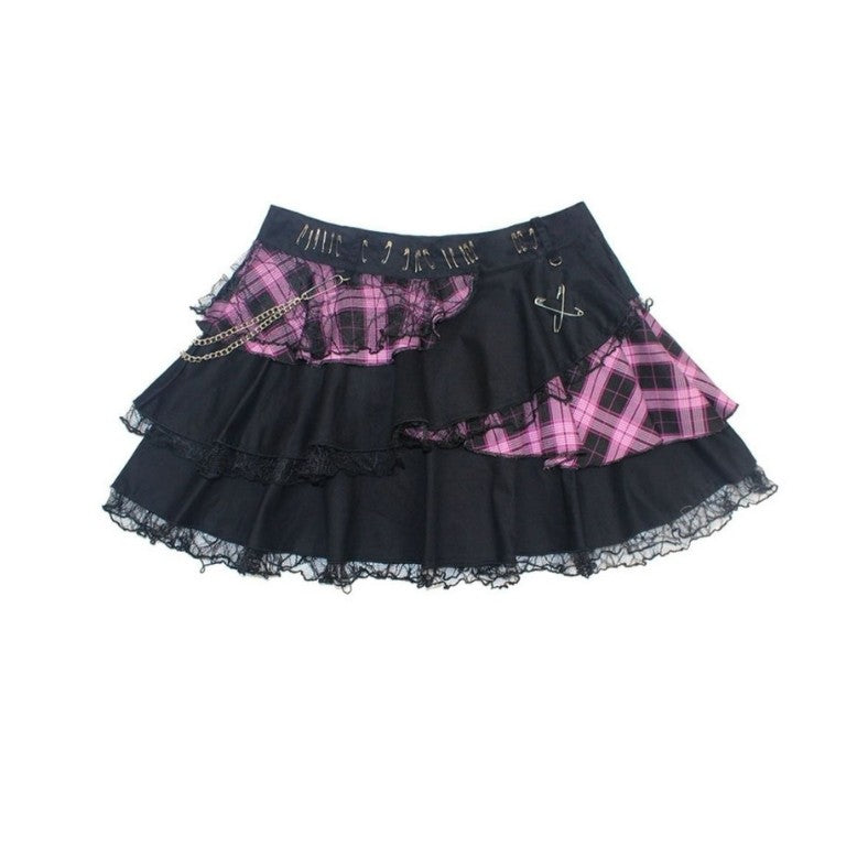 Tartan skirt outlet tu