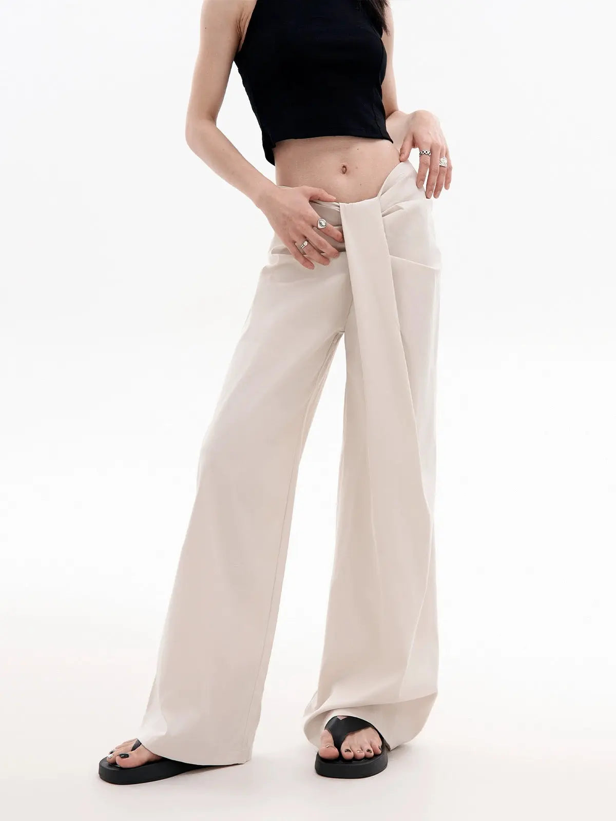 'ASAP' Streetstyle Low Waist Minimalism Pants AlielNosirrah