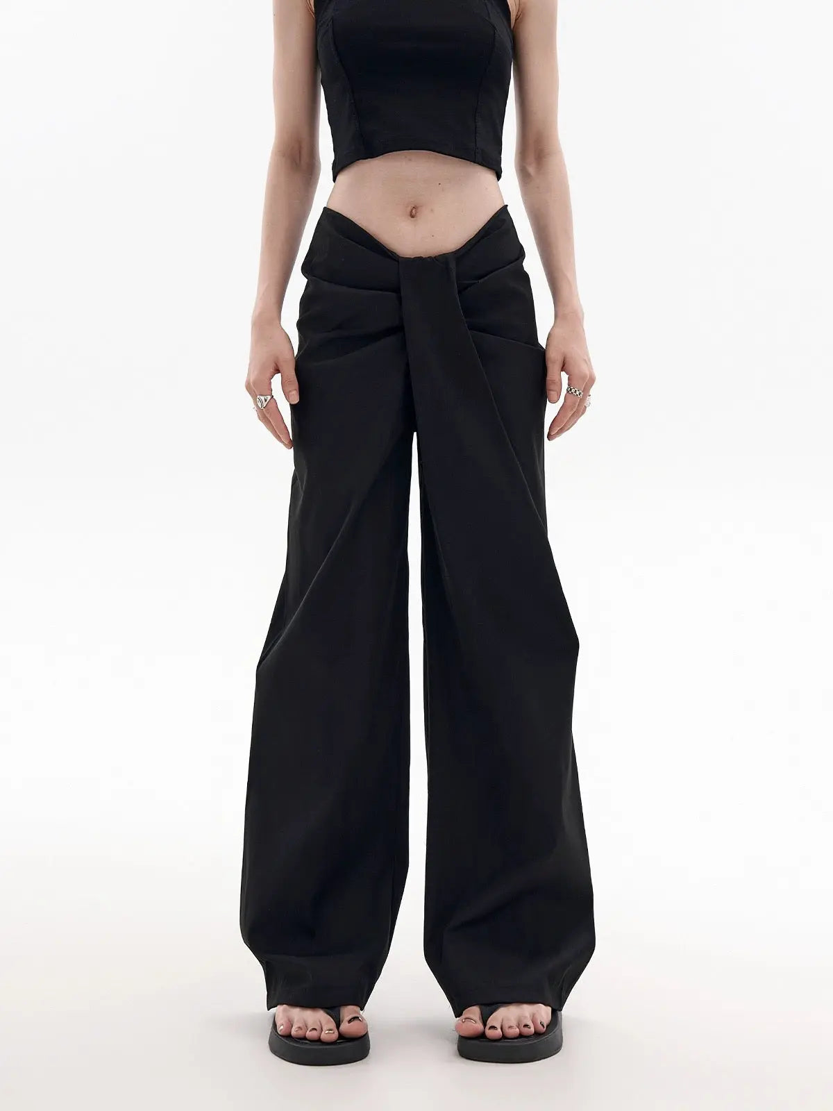 'ASAP' Streetstyle Low Waist Minimalism Pants AlielNosirrah