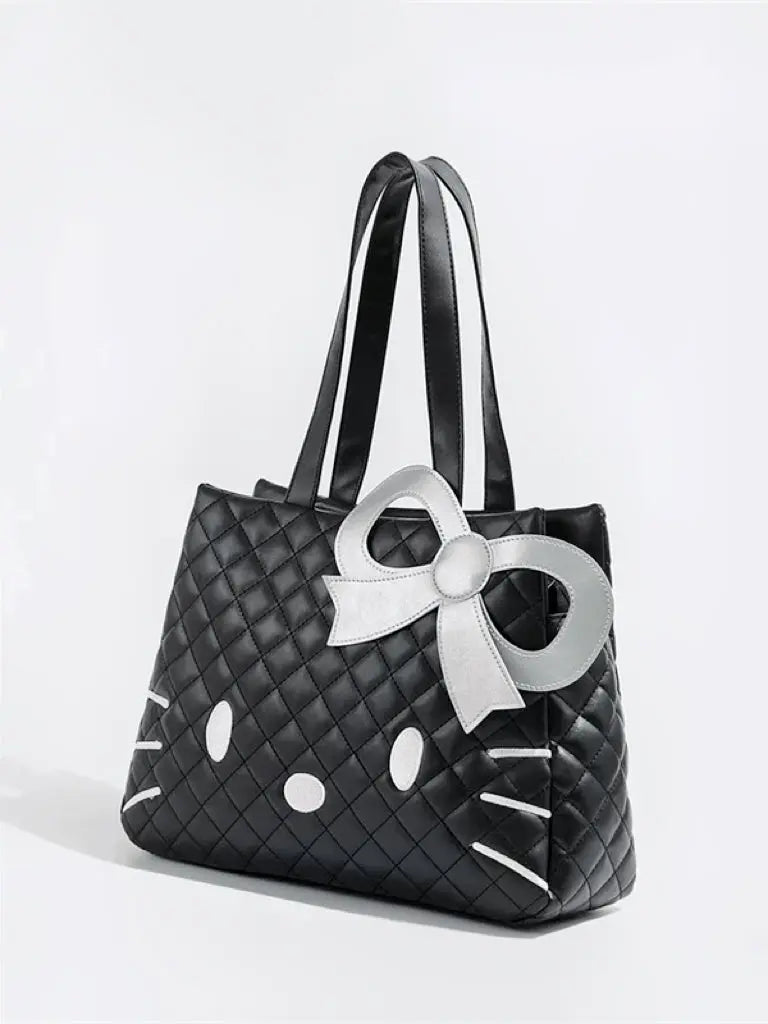 'Ain't Cute' Kawaii Big Capacity Kitty Hand Bag AlielNosirrah