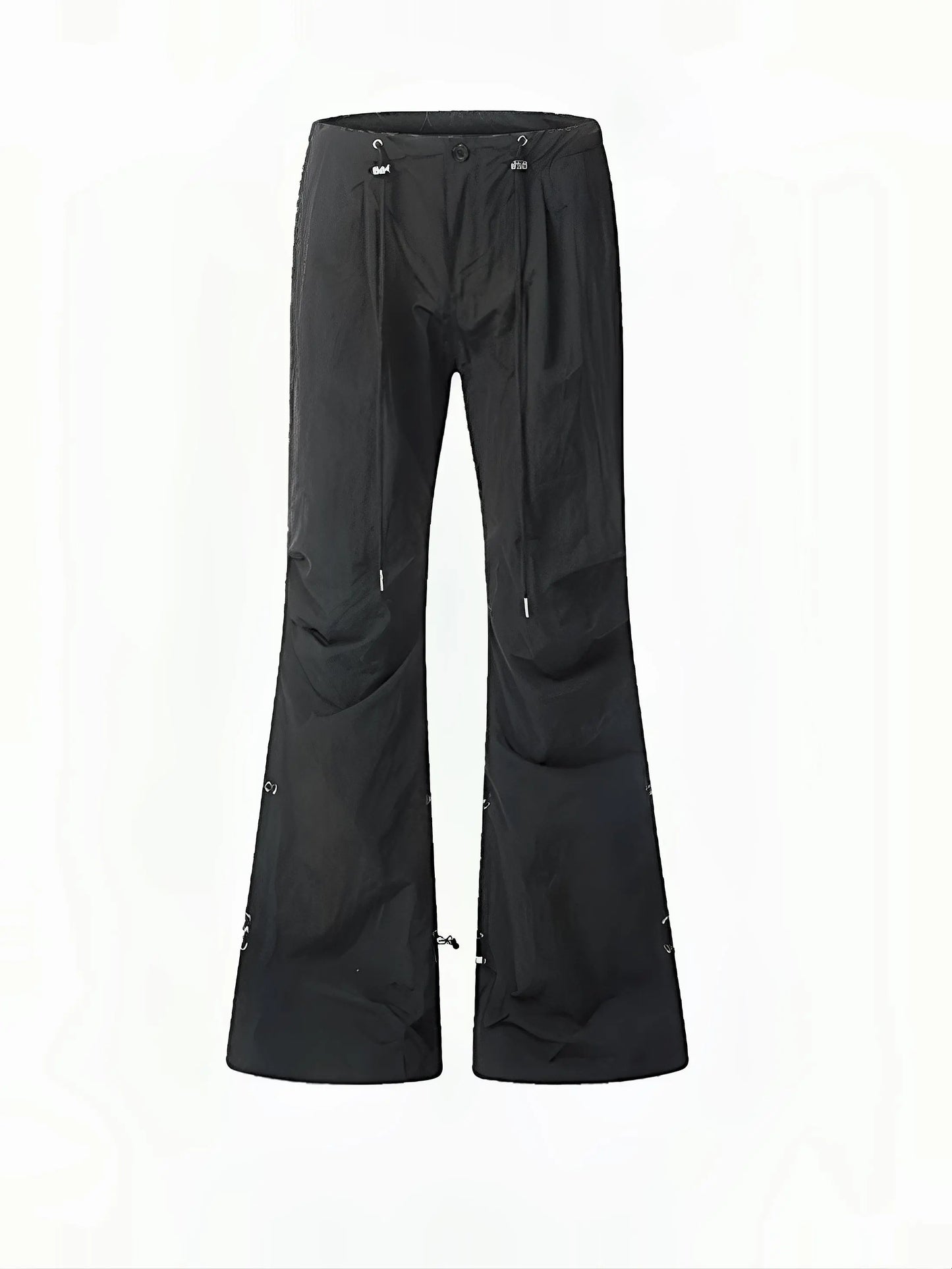 'Almond' Casual Drawstring Bell Shape Cargo Pants AlielNosirrah