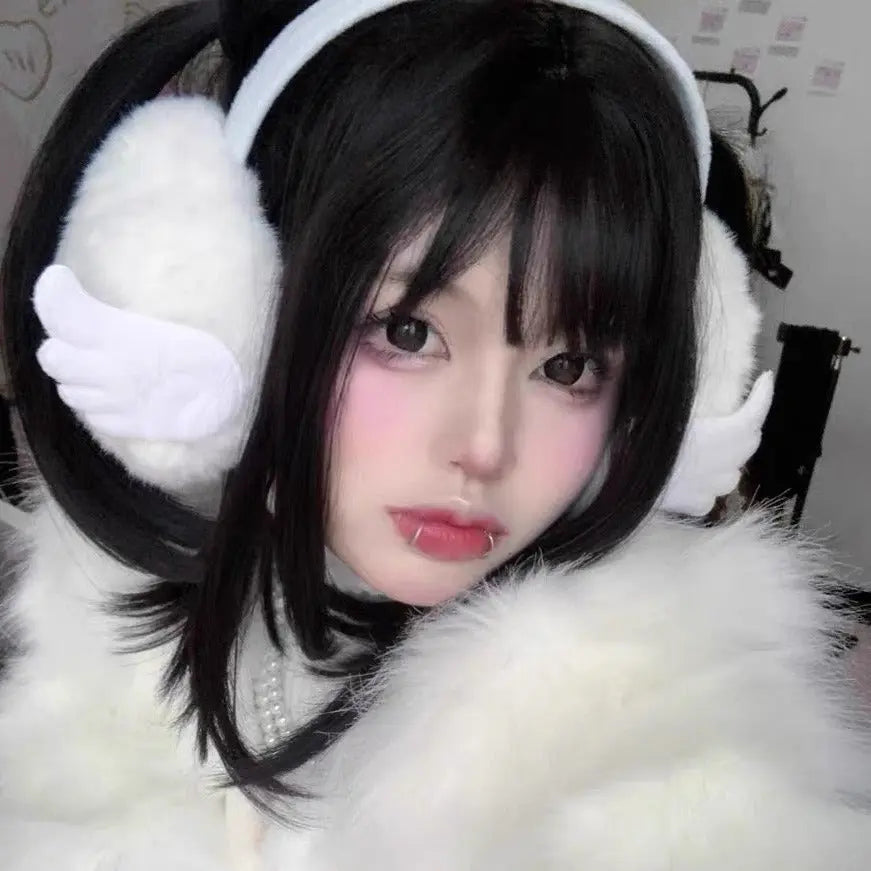 AlielNosirrah- 'Angle Wish' Kawaii Angle Wings Earmuffs