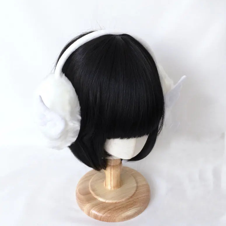 AlielNosirrah- 'Angle Wish' Kawaii Angle Wings Earmuffs