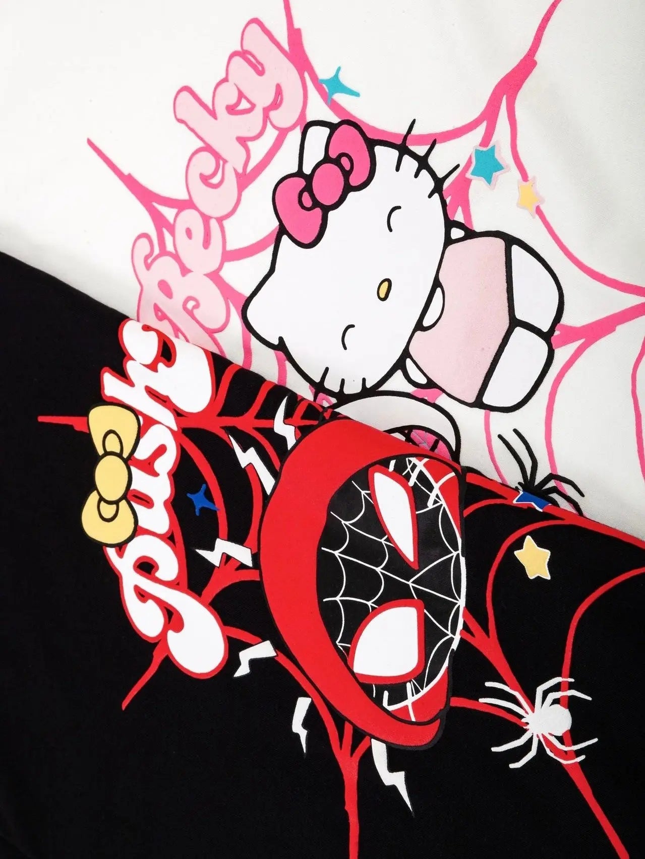 'Bang!' Streetstyle Graffiti Spiderman Kitty Shirts AlielNosirrah