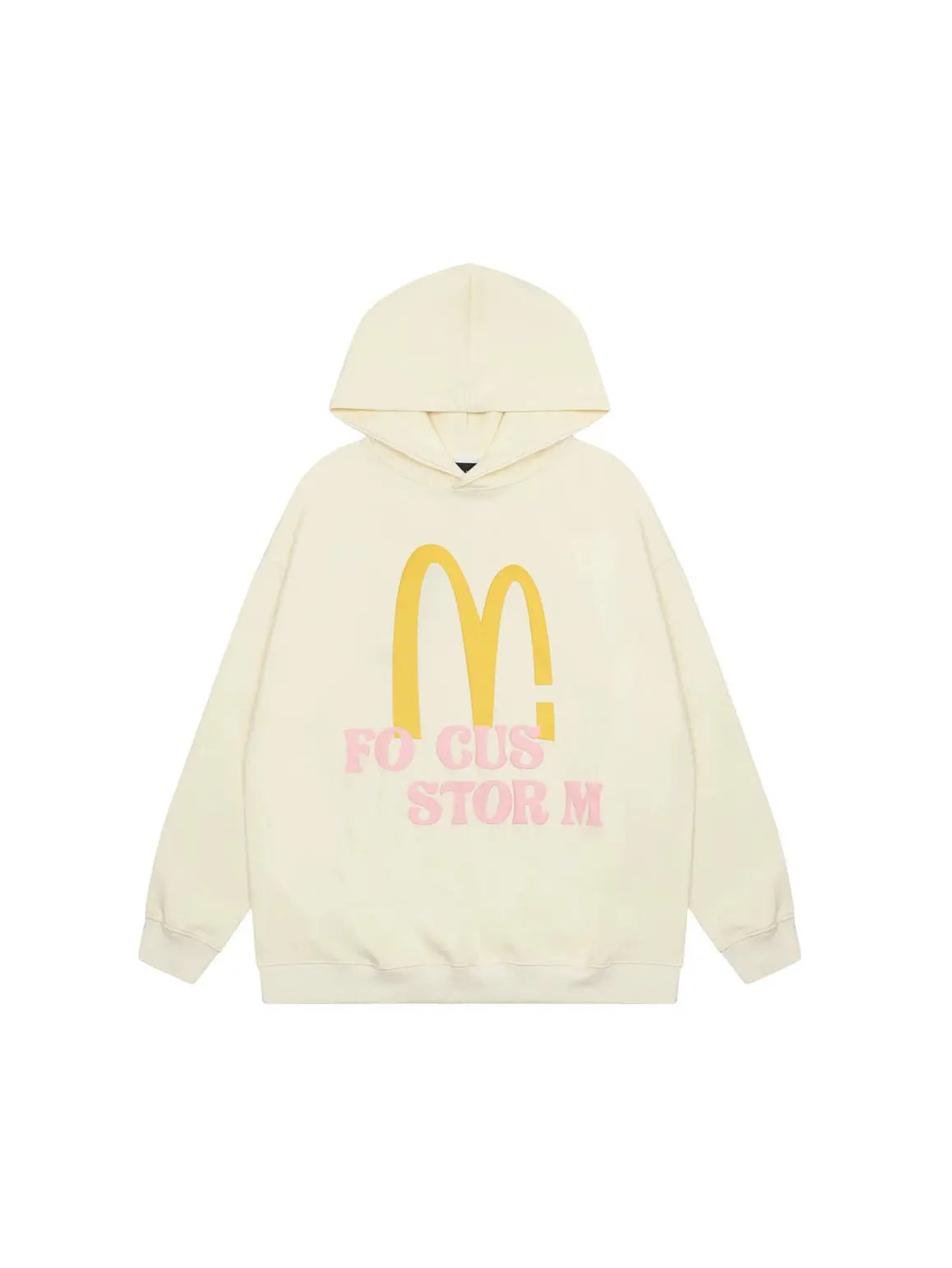 'Big Mac' Kawaii Streetstyle Fleeced Oversized Hoodie AlielNosirrah