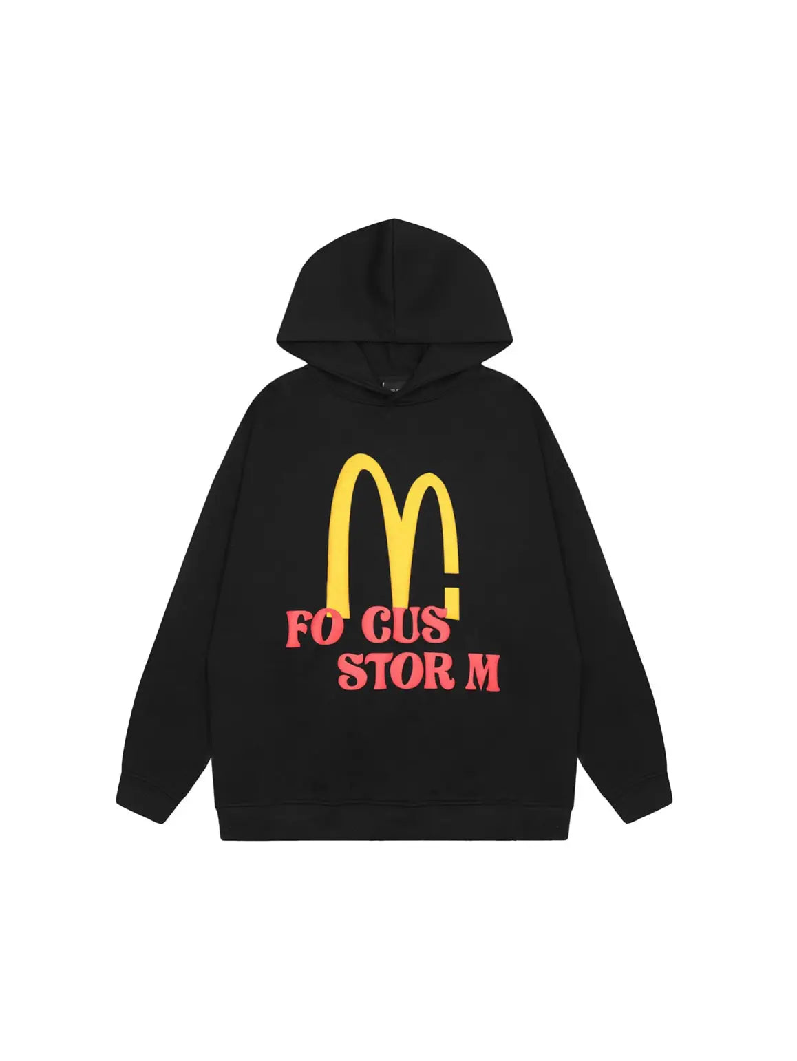 'Big Mac' Kawaii Streetstyle Fleeced Oversized Hoodie AlielNosirrah