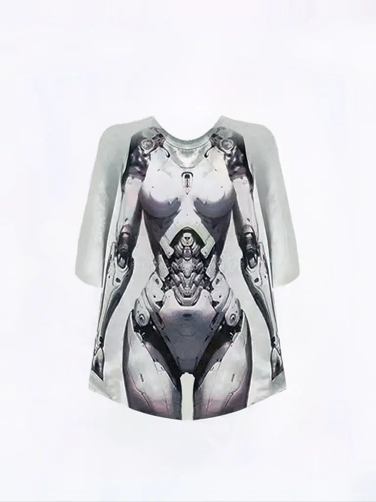 'Bikini Body' Future AI Body Prints Oversized T Shirts AlielNosirrah