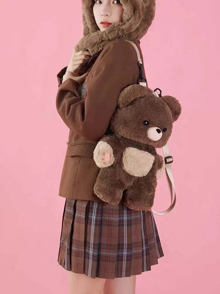 'Brownies' Kawaii Lolita Plushies Animal Backpack AlielNosirrah