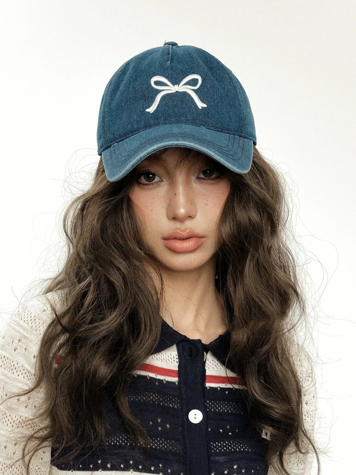 'Bubble' Streetstyle Coquette Ribbon Baseball Cap AlielNosirrah