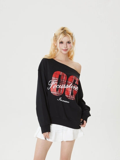 'Chill Out' Bloke Core Off Shoulder Long Sleeve Shirts AlielNosirrah