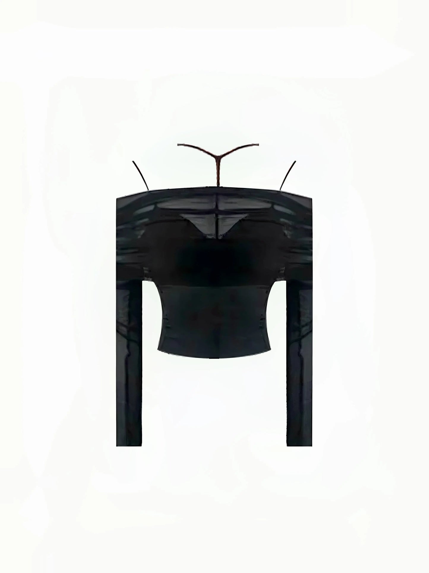 'Dim Lights' Dark Off Shoulder Cross Strap See Trough 2pcs Top AlielNosirrah