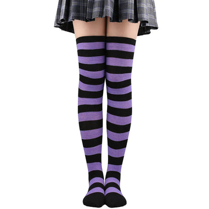 'Funfair' Y2k Harajuku Striped Pastel Tights AlielNosirrah