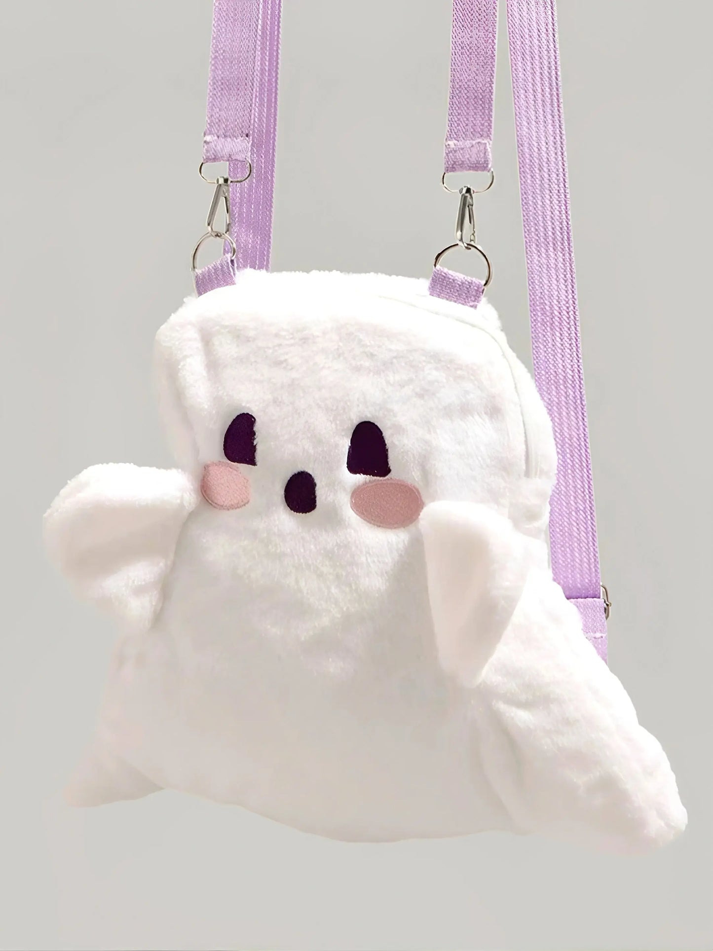 'Ghost' Kawaii Ghost Fleeced Plushies Backpack AlielNosirrah