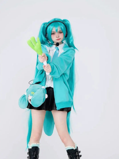 'Hatsune’ Kawaii Streetstyle Fleeced Rabbit Ears Hoodie AlielNosirrah