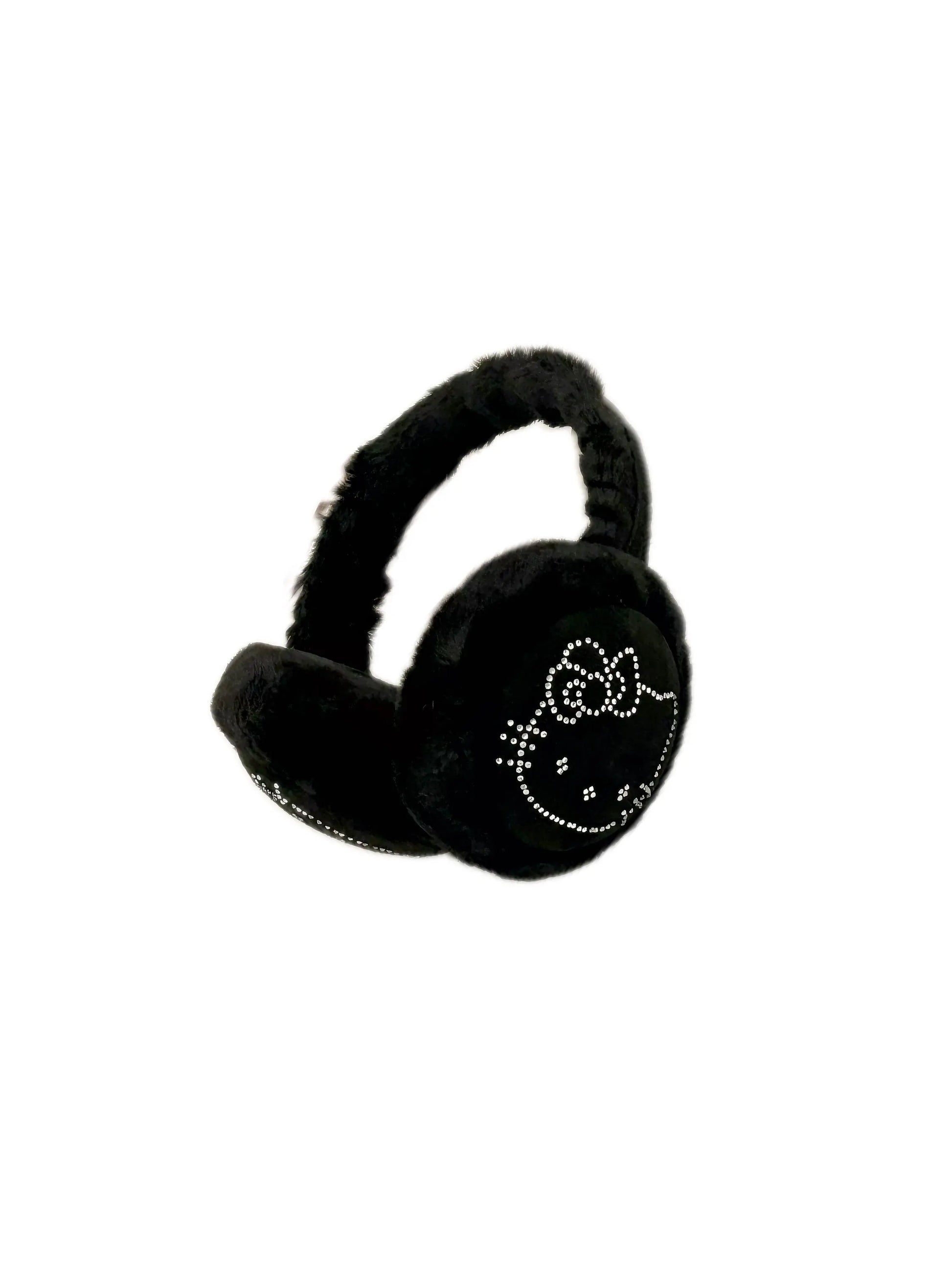 'Kittie'Y2k Kawaii Rhinestone Fluffy Earmuff AlielNosirrah