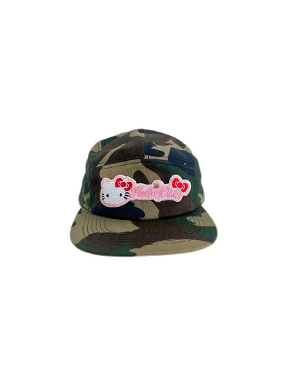 'Kitty Gurl' Y2k Kawaii Red Bowtie Hat AlielNosirrah