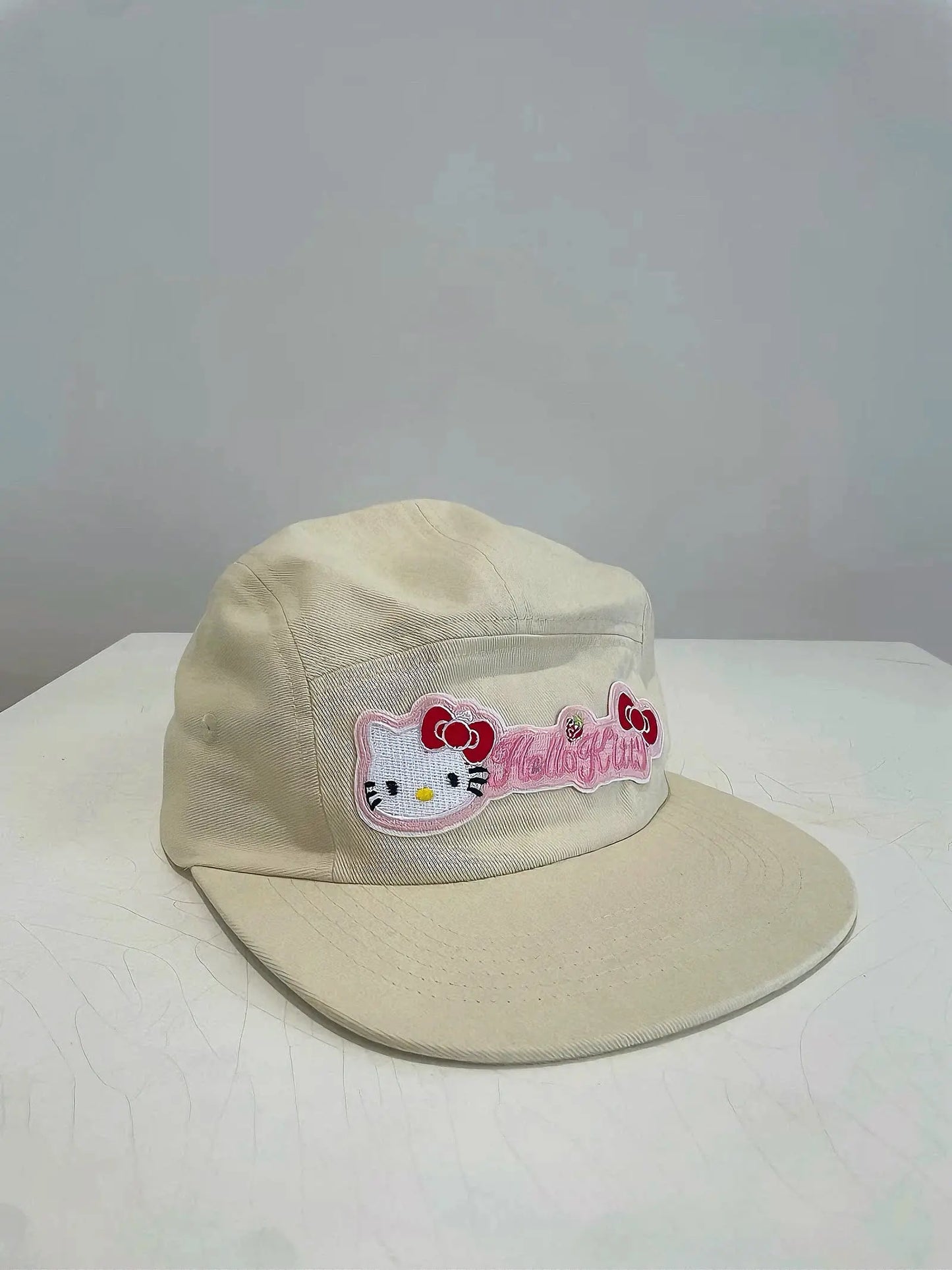 'Kitty Gurl' Y2k Kawaii Red Bowtie Hat AlielNosirrah