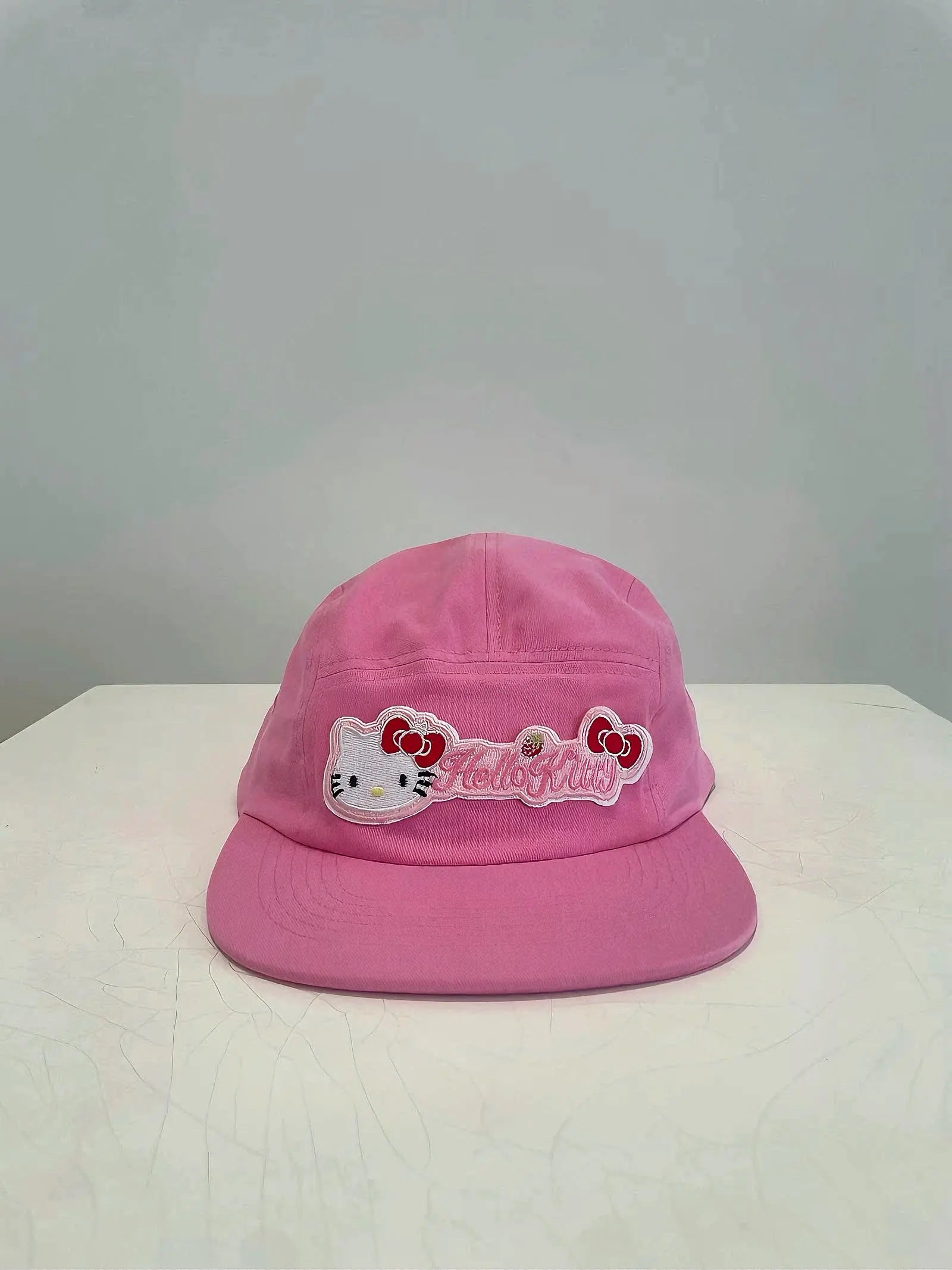 'Kitty Gurl' Y2k Kawaii Red Bowtie Hat AlielNosirrah