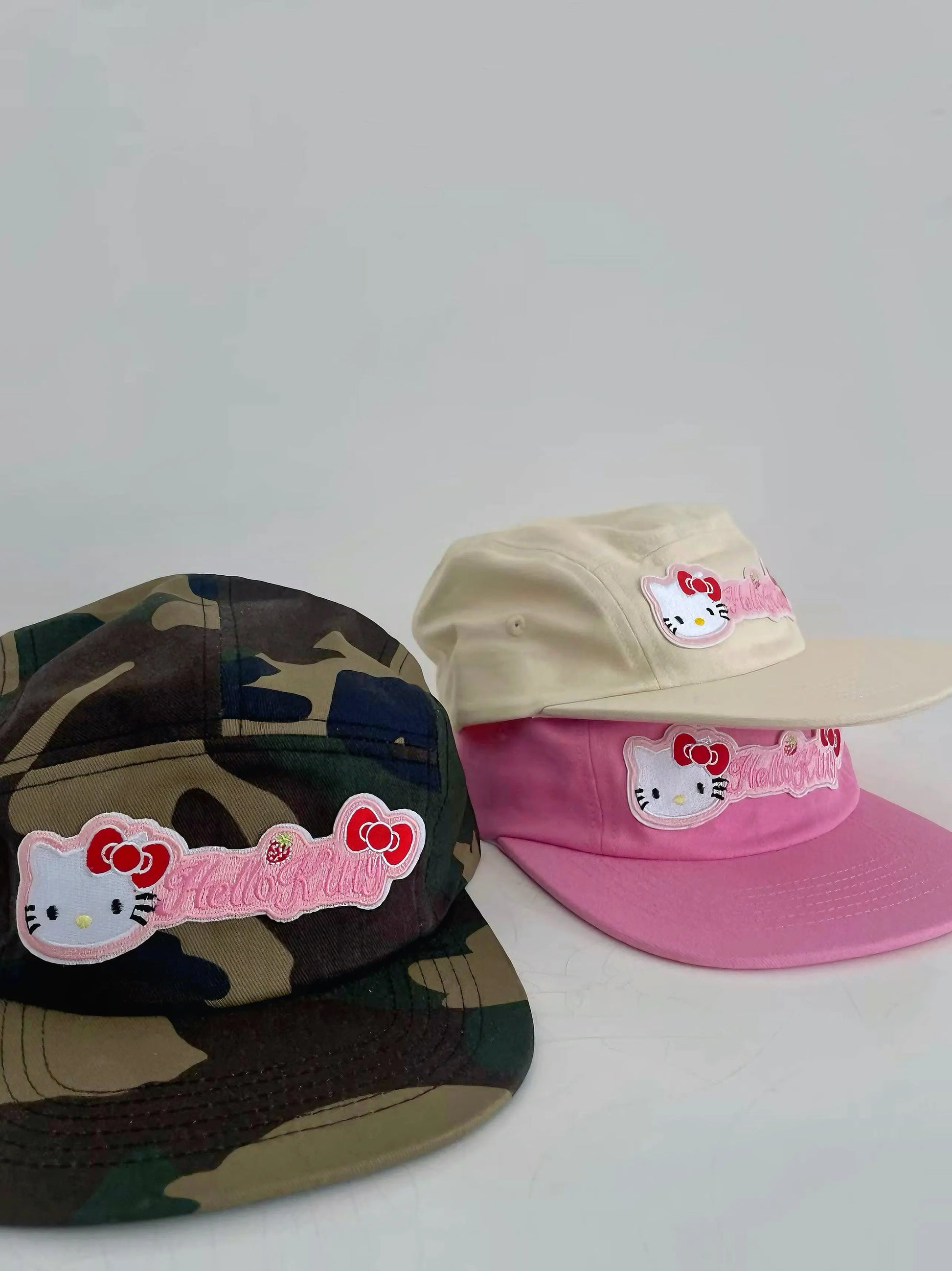 'Kitty Gurl' Y2k Kawaii Red Bowtie Hat AlielNosirrah