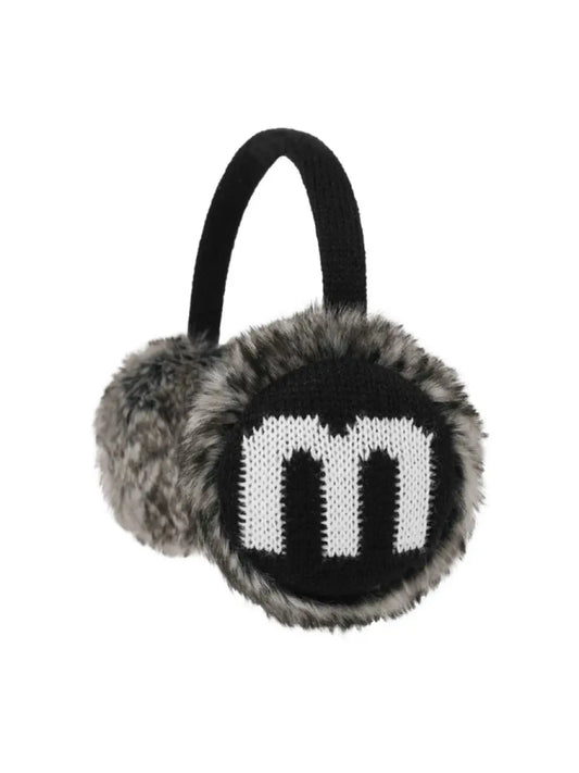 'M& M' Winter Y2k Fluffy Ear Muffs AlielNosirrah