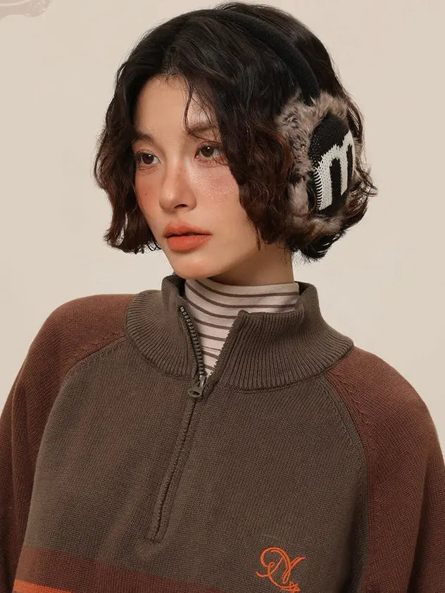 'M& M' Winter Y2k Fluffy Ear Muffs AlielNosirrah