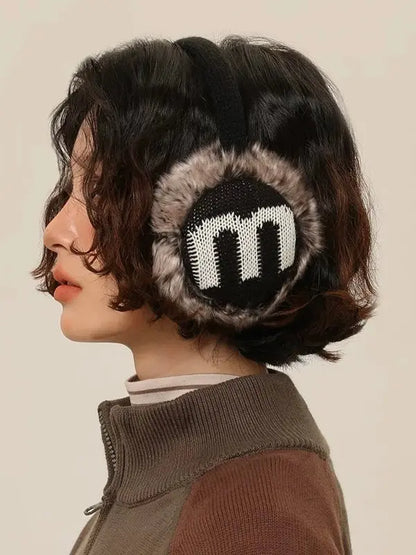 'M& M' Winter Y2k Fluffy Ear Muffs AlielNosirrah