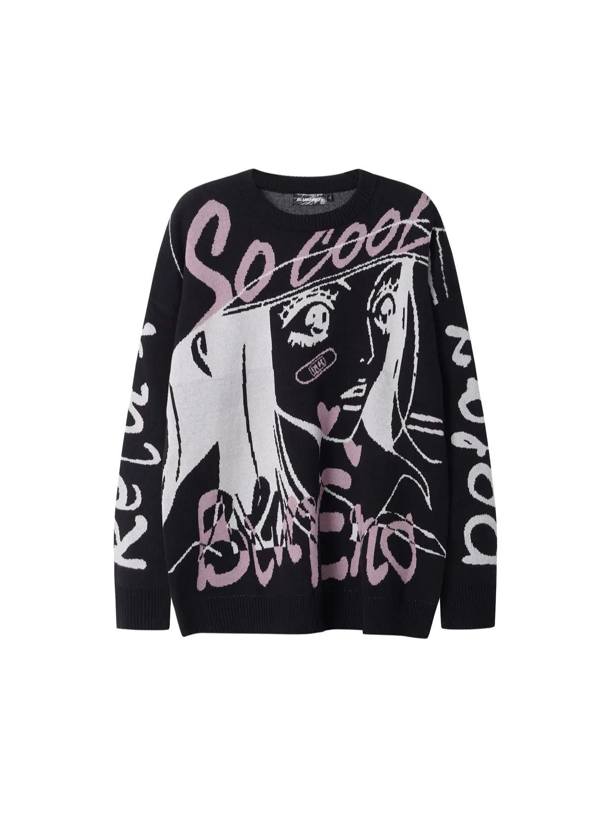 'Manga Girl‘ Anime Girls Streetstyle Oversized Sweater AlielNosirrah