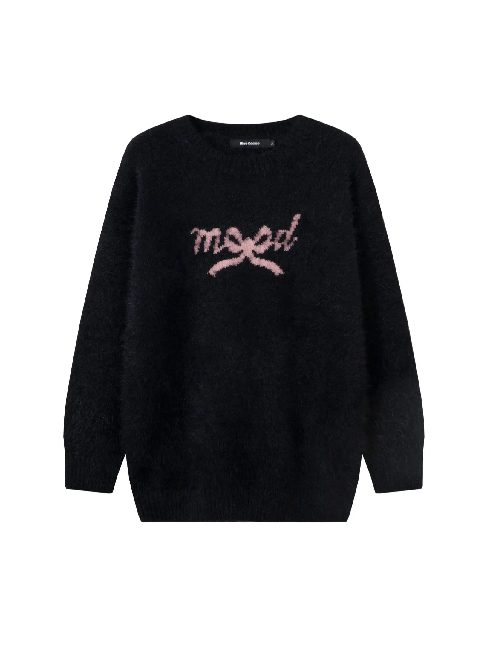 'Mood' Coquette Ribbon Mohair Knitted Sweater AlielNosirrah