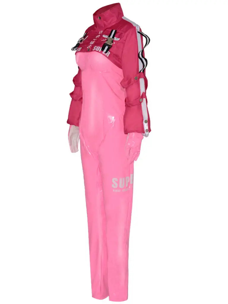 Nikke' Goddess of Victory Pink Leather Costume AlielNosirrah