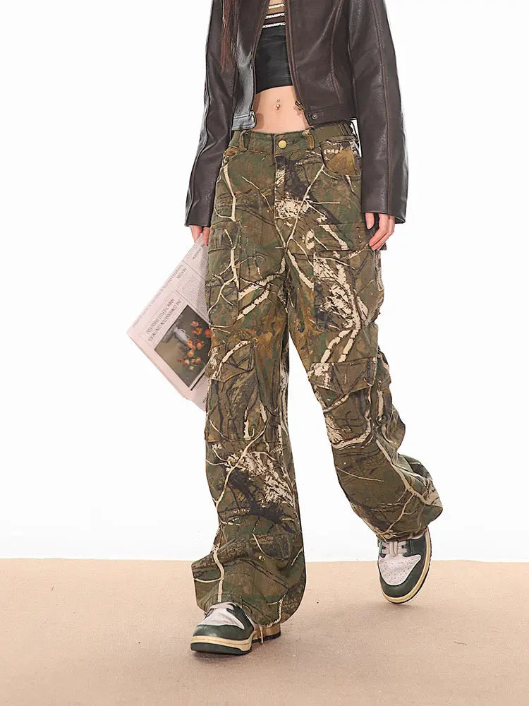 'Nowhere‘ Grunge Streetstyle Graffiti Cargo Pants AlielNosirrah