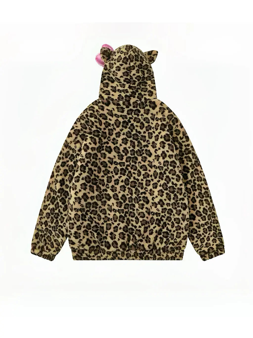 'Odd Girl' Fleeced Y2k Shibuya Cheetah Jacket AlielNosirrah