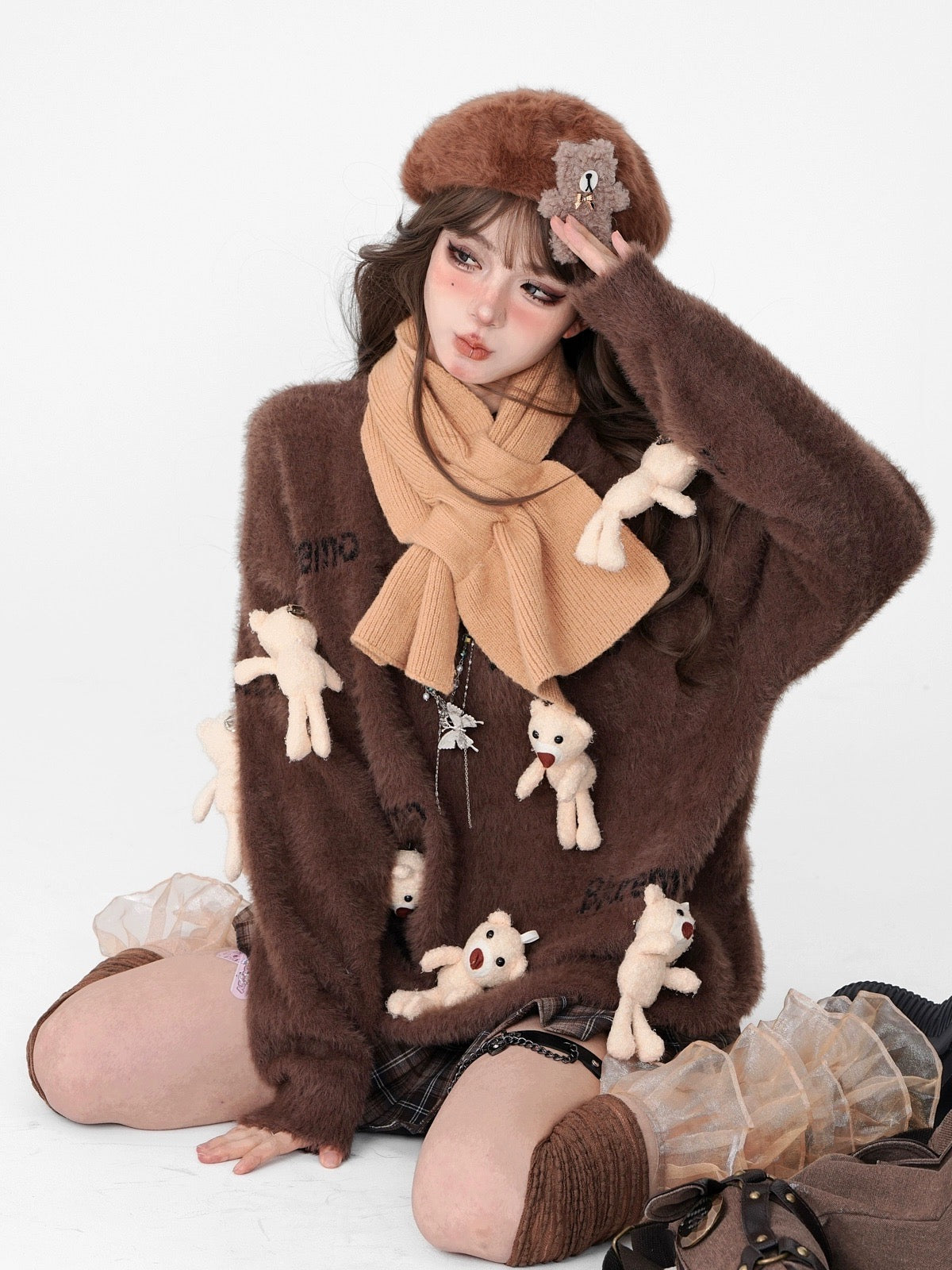 'Plushies Collector' Kawaii Bear Sweater AlielNosirrah