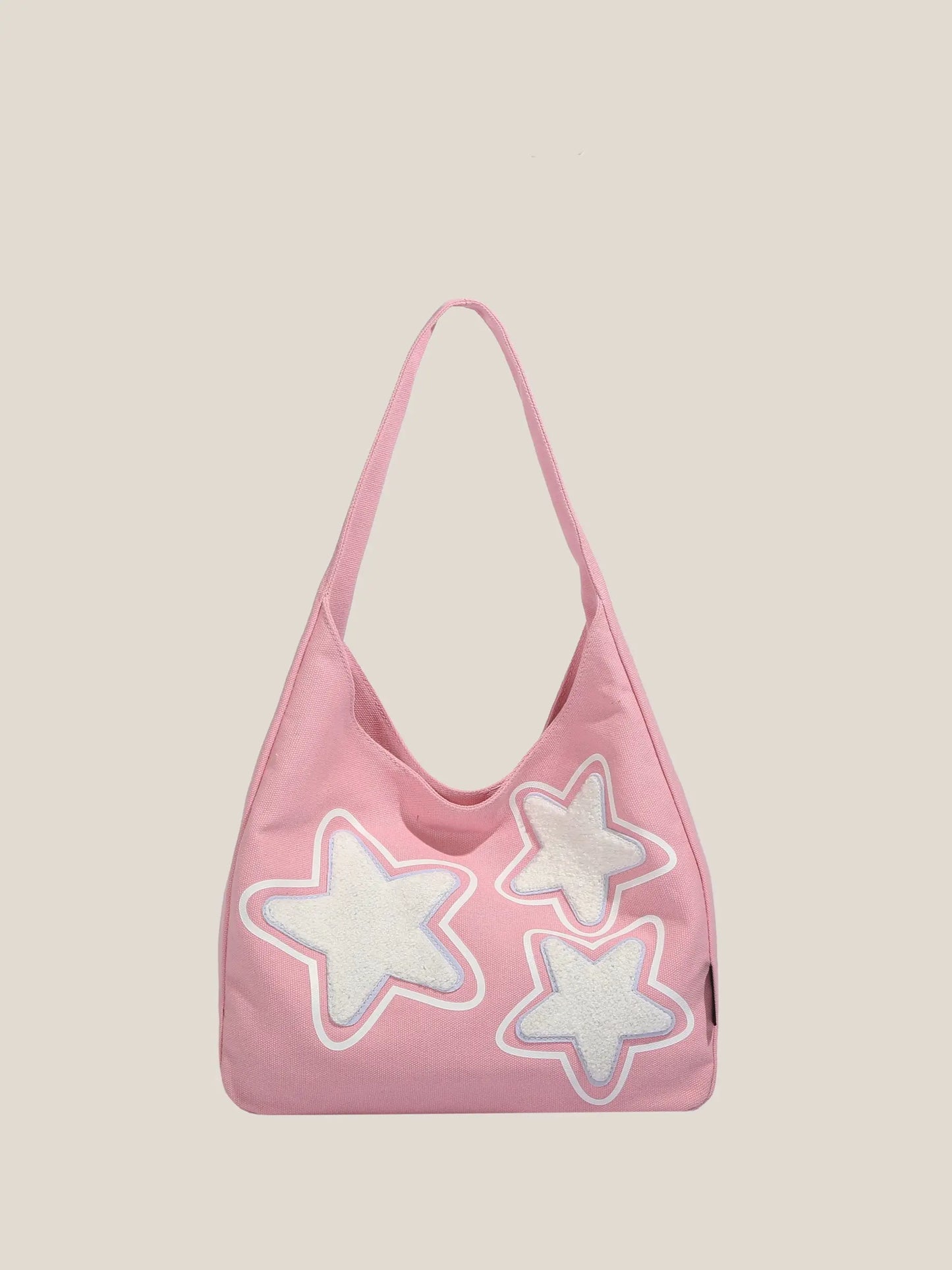 'Retro Star' Y2k Fleeced Star Underarm Bag AlielNosirrah