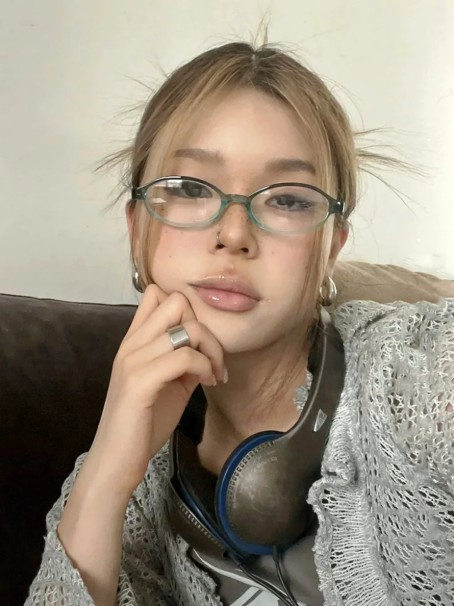 'Sensei' Elliptical Manga Girl Office Siren Glasses AlielNosirrah