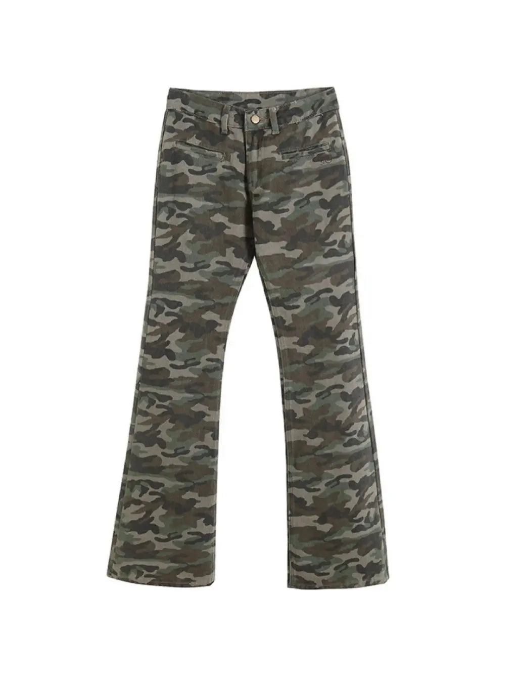 'Set The Tone' Streetstyle Graffiti Camouflage Bell Bottoms Pants AlielNosirrah