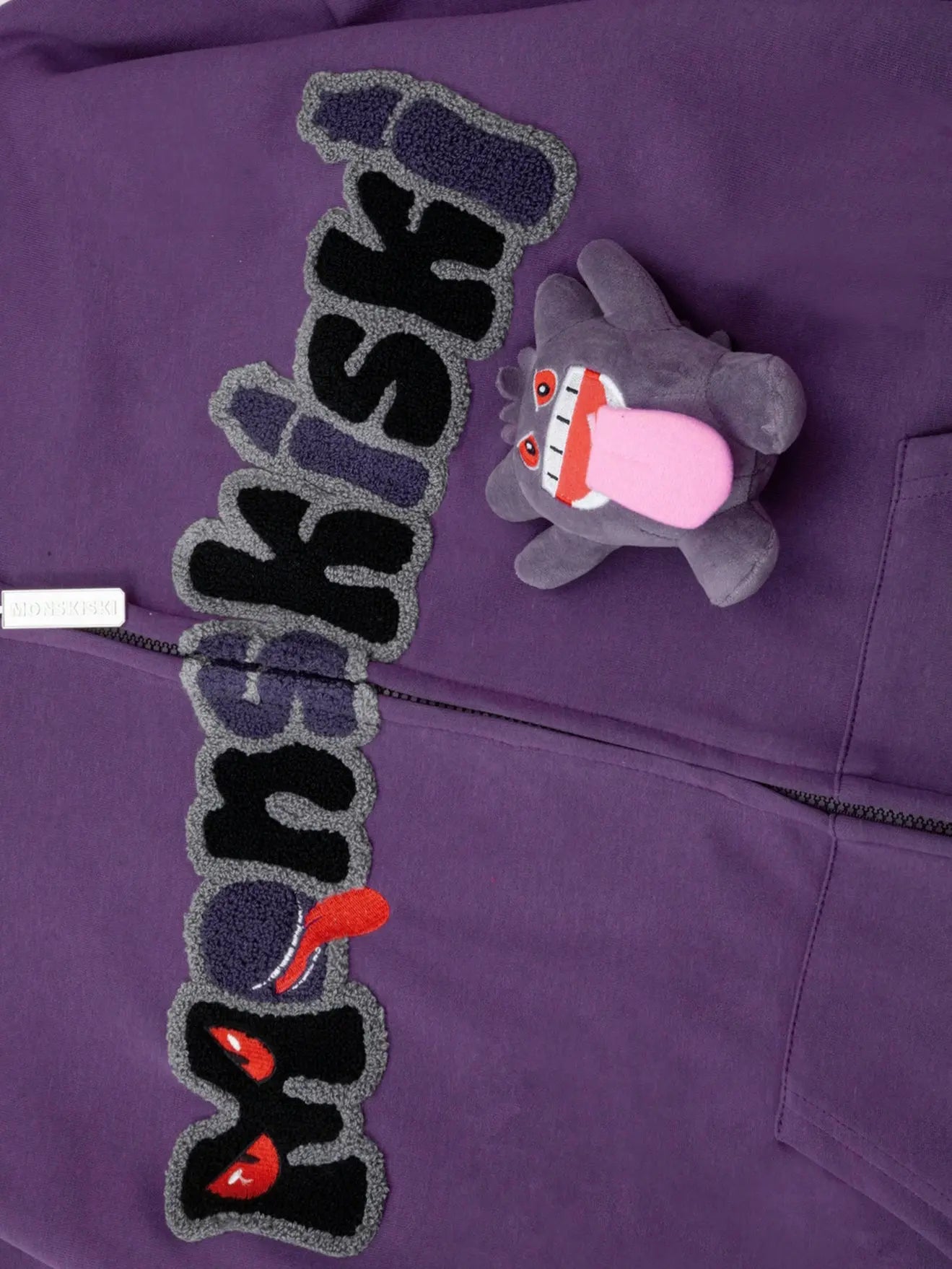 'Shadow Monster' Kawaii Creepy Cute Streetwear Gengar Hoodie AlielNosirrah