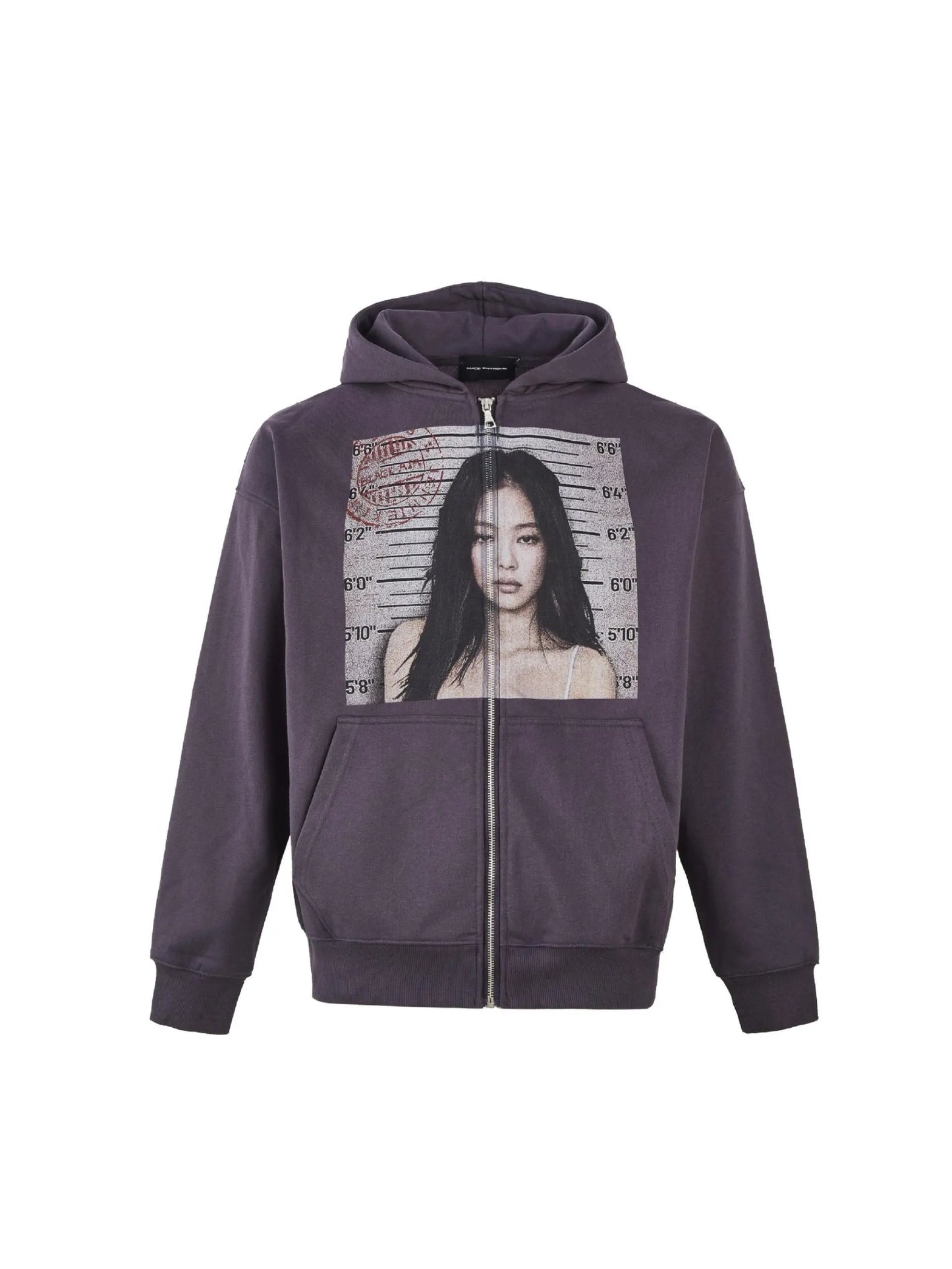 'Solo' Streetstyle Oversized Unisex Jennie Prints Hoodie AlielNosirrah