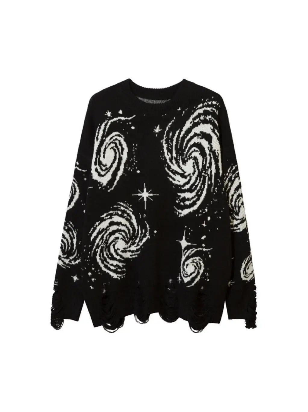 'Whimsy' Dark Galaxy Oversized Unisex Sweater AlielNosirrah