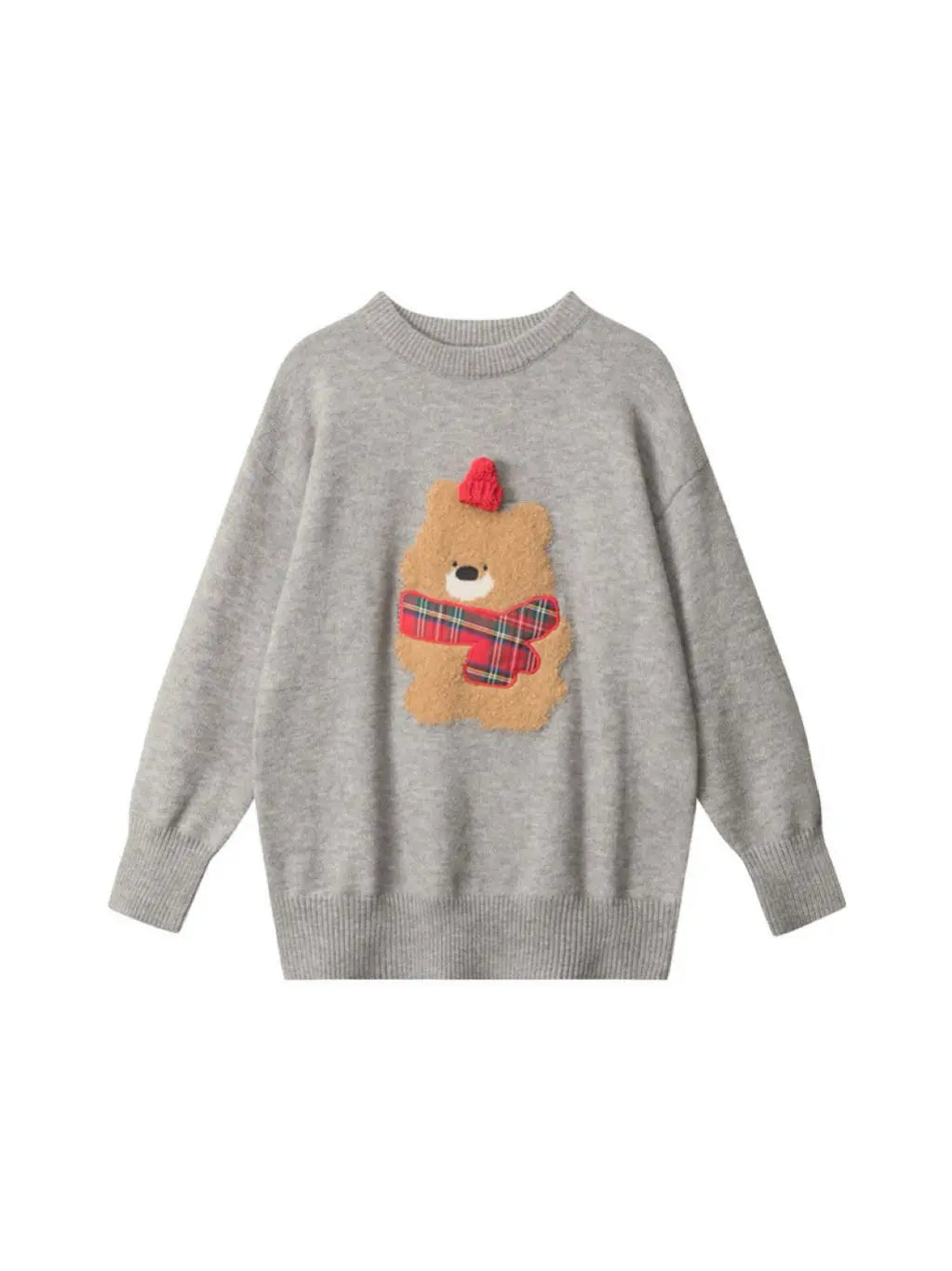 'love U' Kawaii Rhombus Holiday  Christmas Bear Winnie Sweater AlielNosirrah