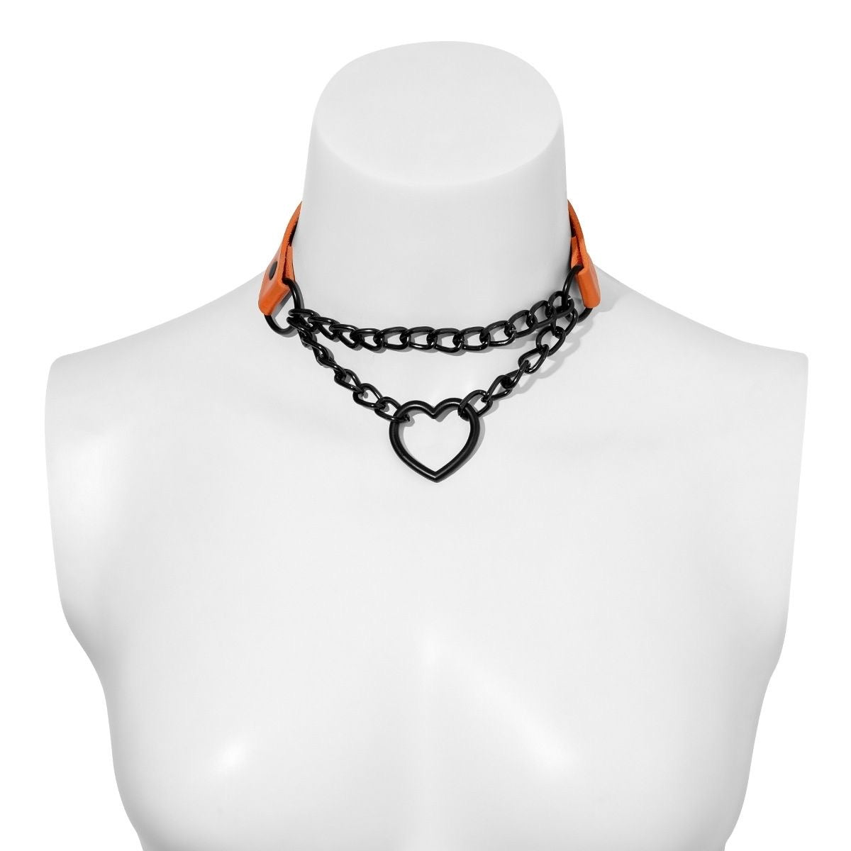 'Dope Lovers' Chains & Heart Choker AlielNosirrah