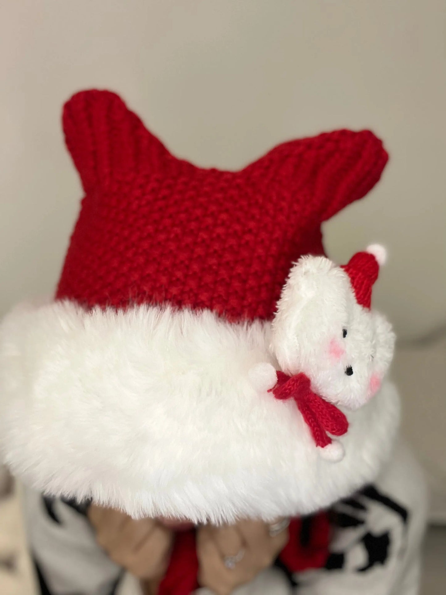 'Santa Babe' Kawaii Holiday Tassel Hat AlielNosirrah