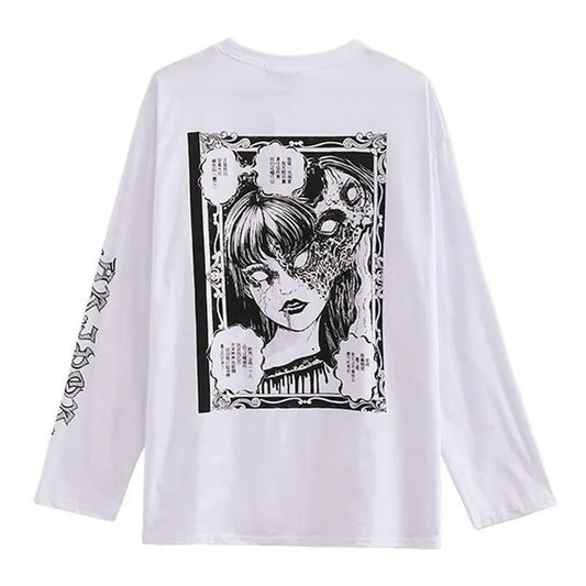 'Tomie' Junji Ito Harajuku Shirts Top